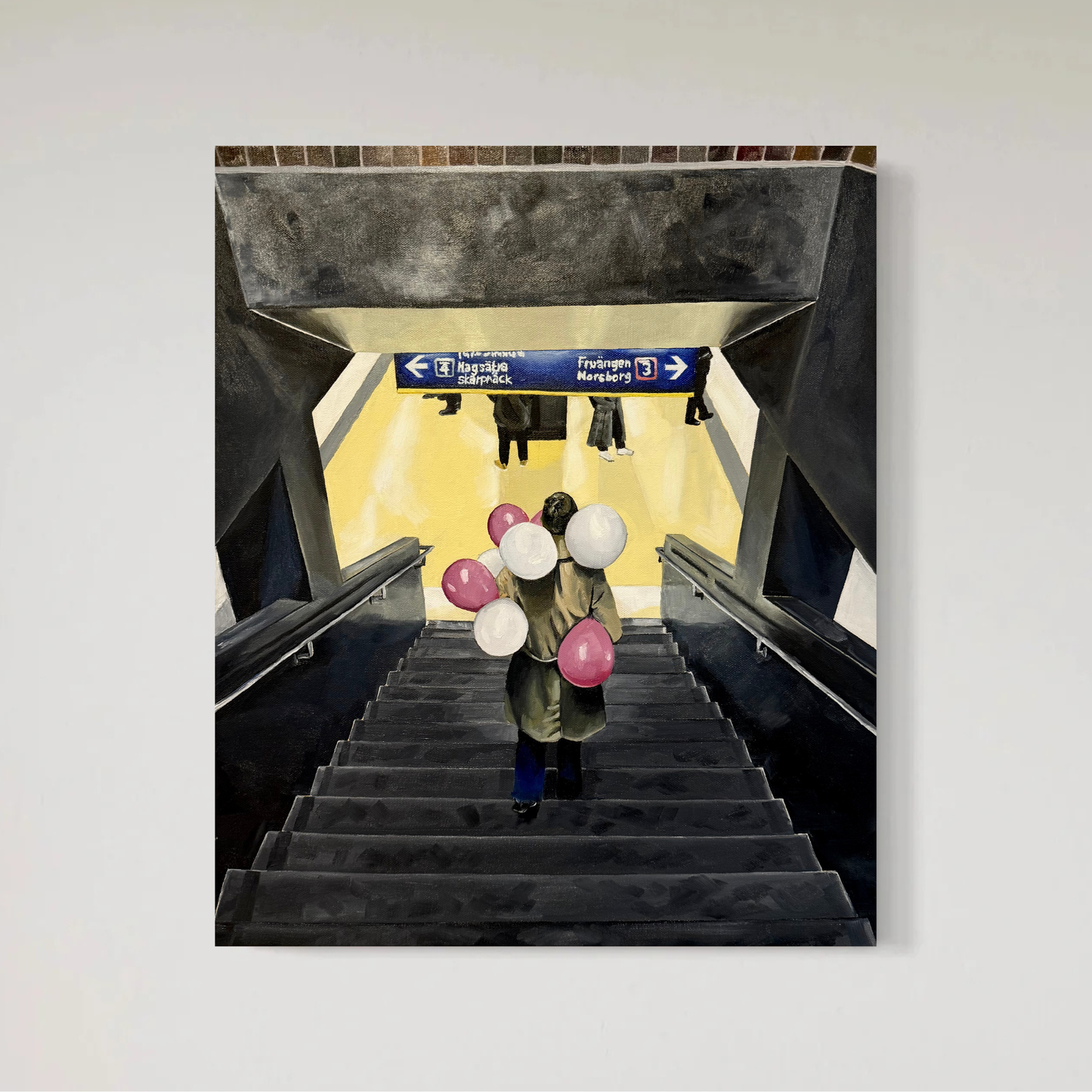 ”Slussen”- original painting