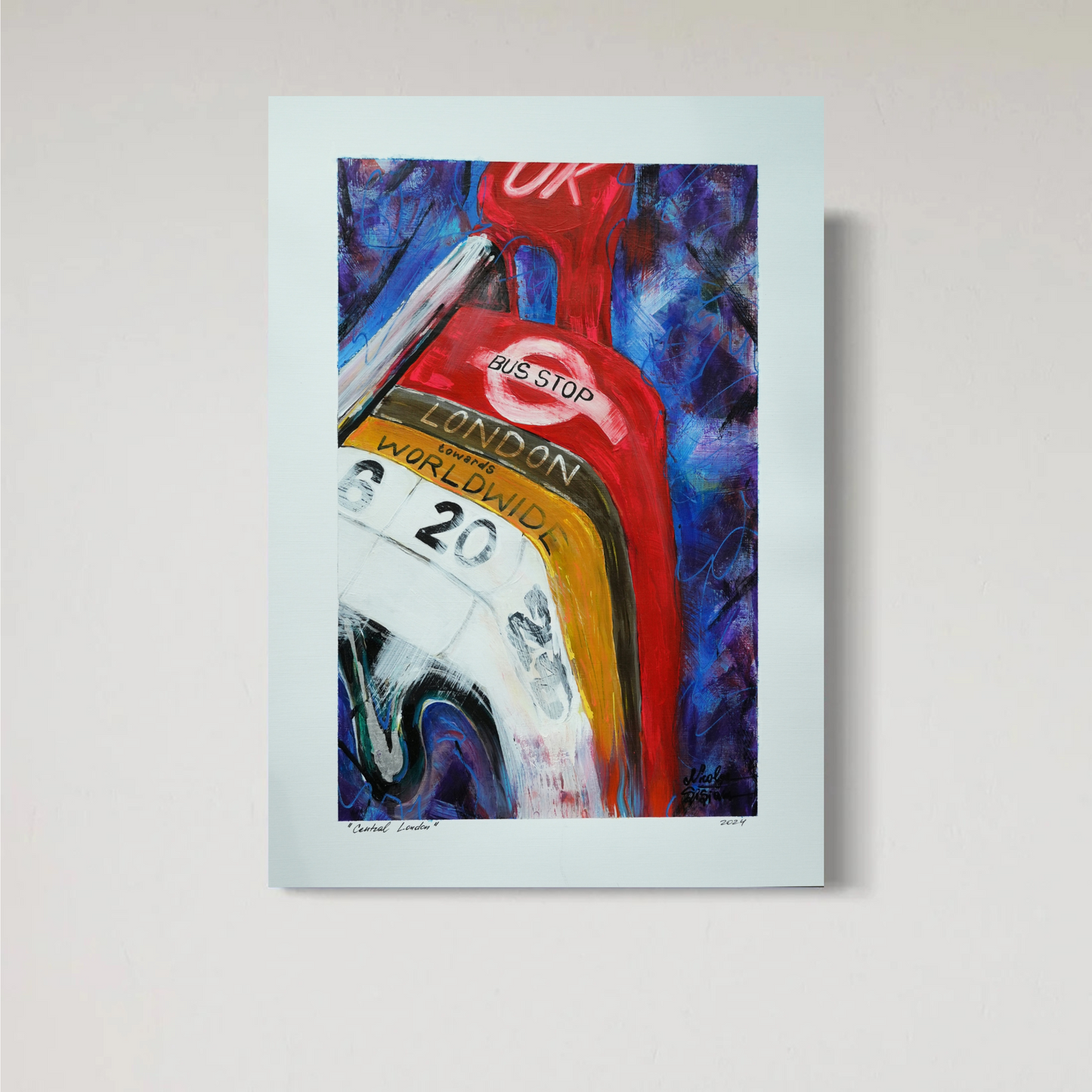 "Bus Stop/Central London" original