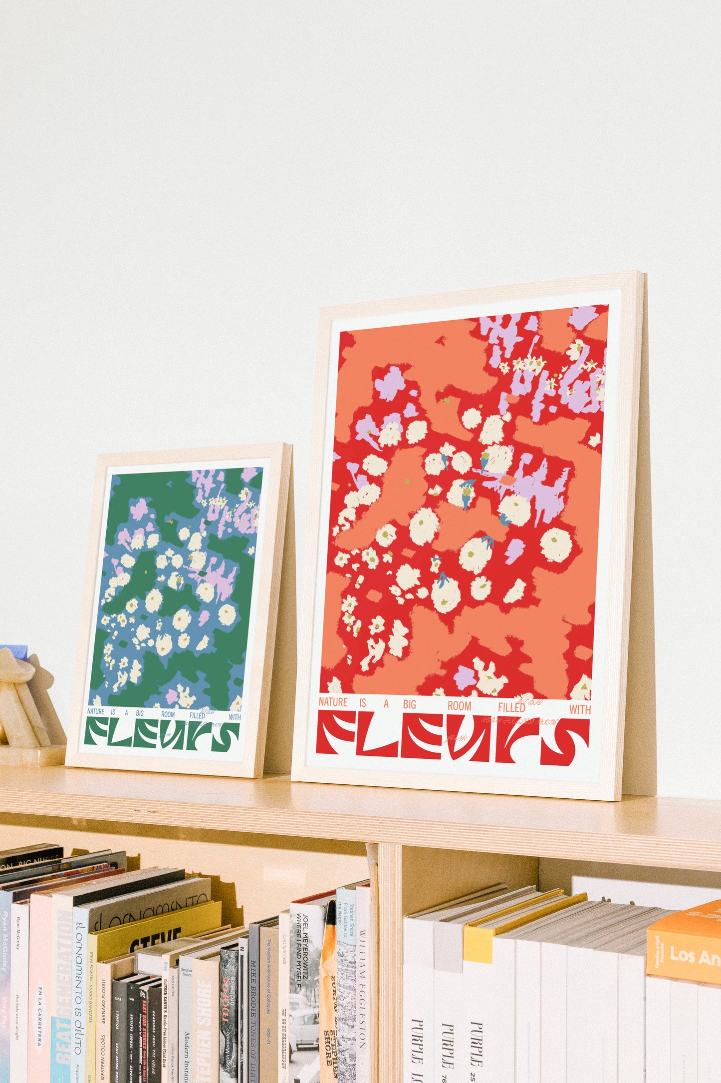 Fleurs (Red) - Poster