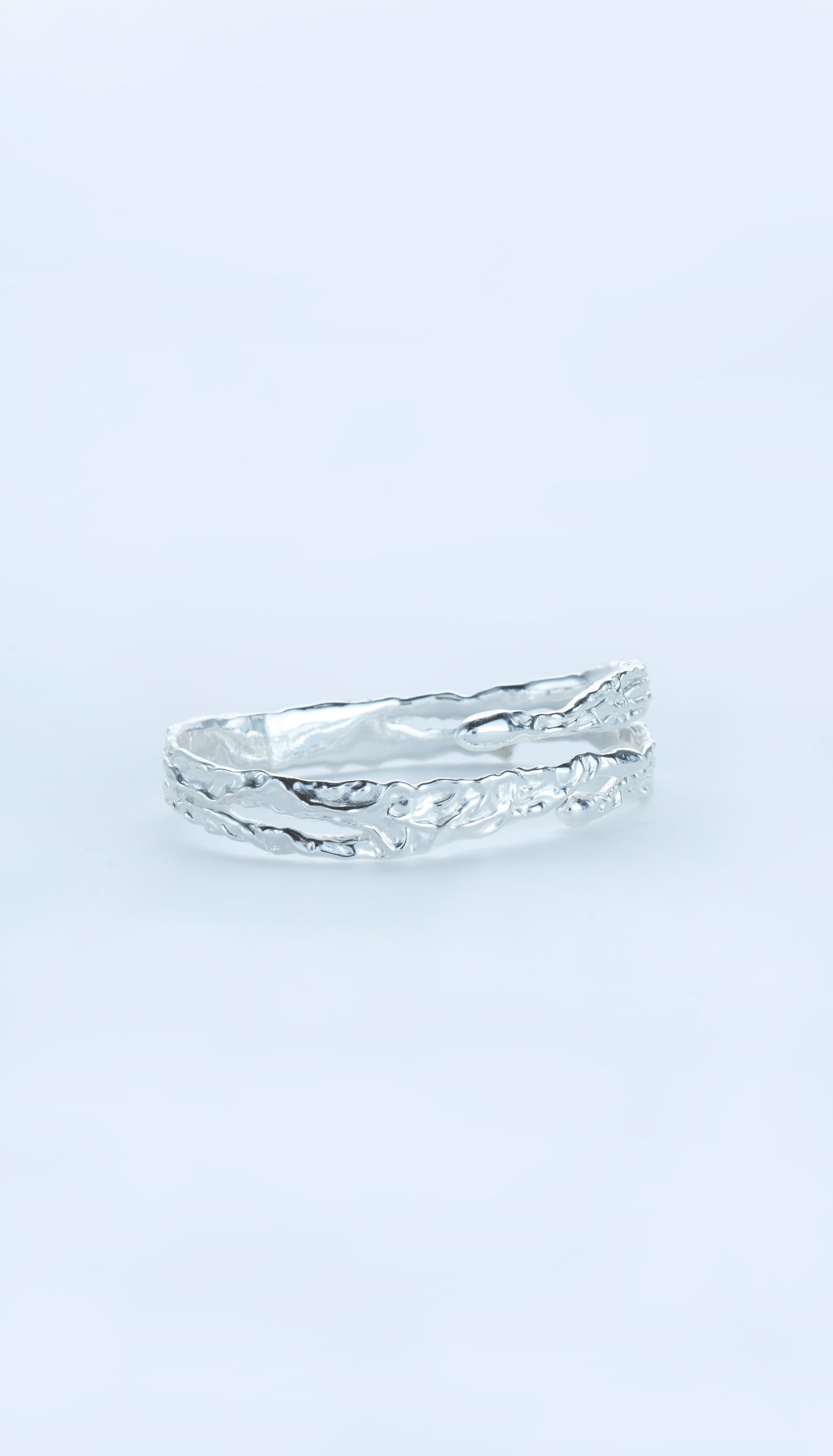 The Fluent Arc White Ethereal Tide Bracelet