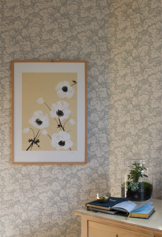 Poppy Field Yellow Poster