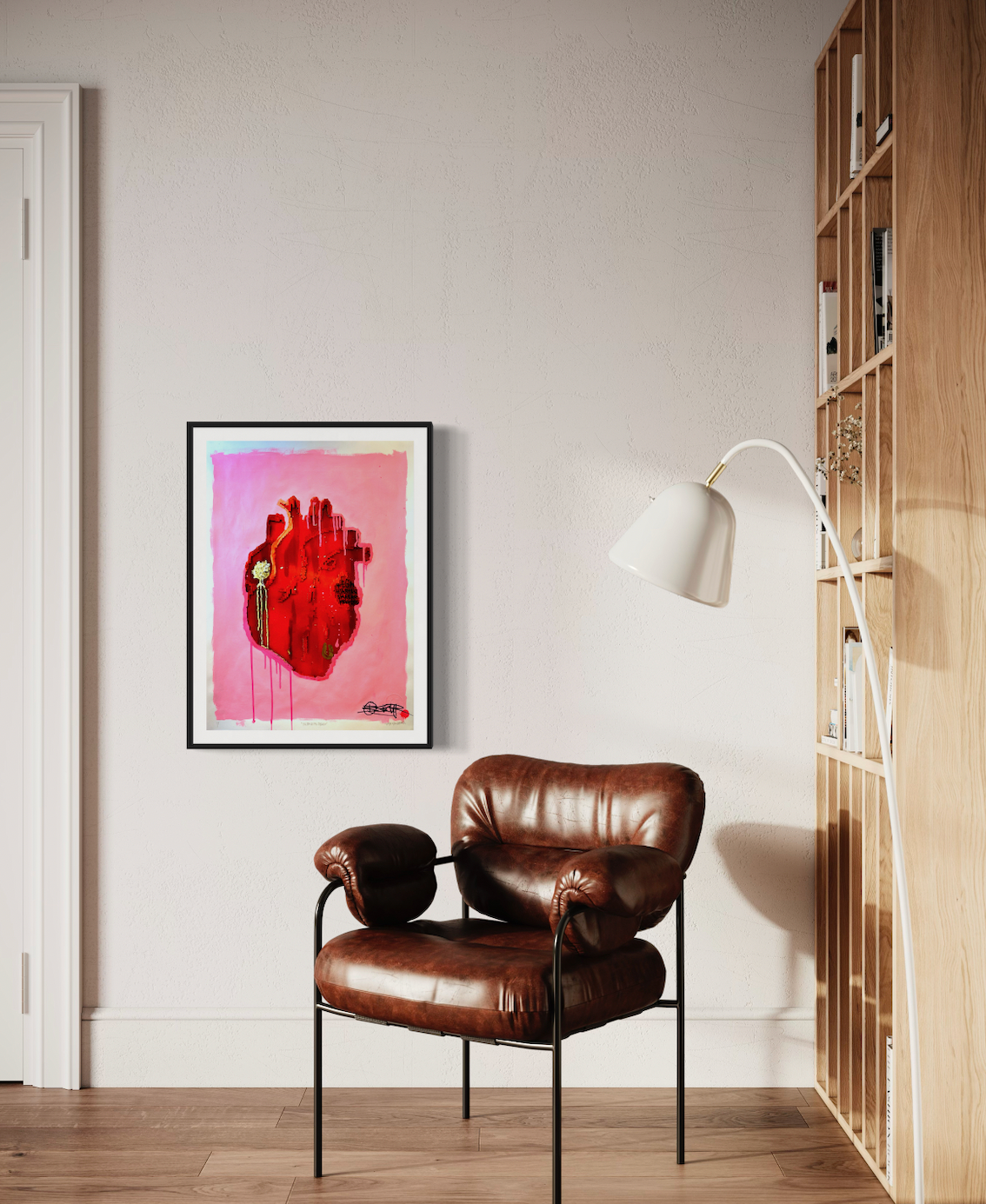 FEGA HJÄRTAN (Fine Art Print)