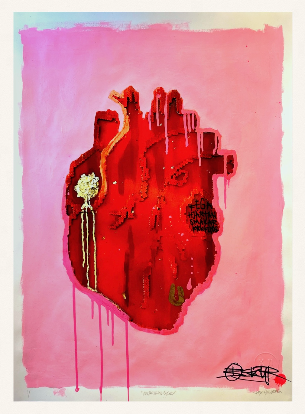 FEGA HJÄRTAN (Fine Art Print)
