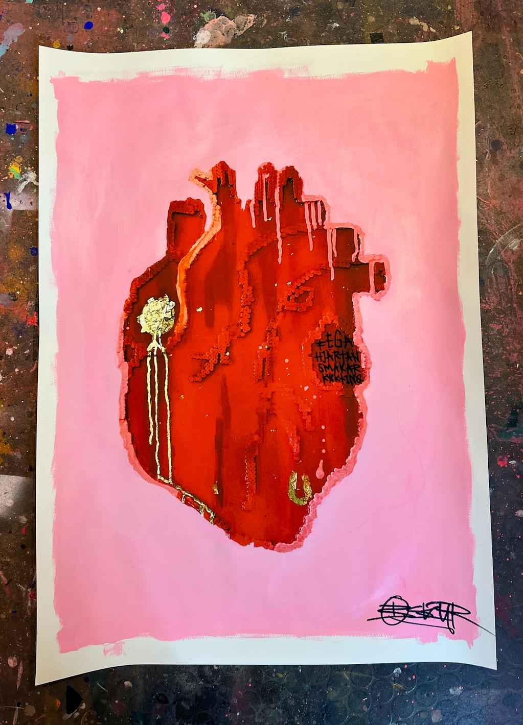 FEGA HJÄRTAN (Fine Art Print)