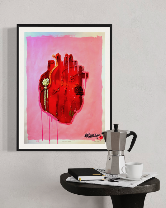 FEGA HJÄRTAN (Fine Art Print)