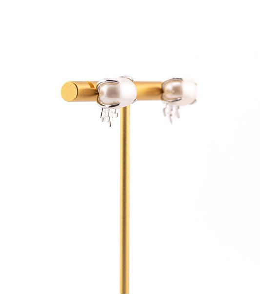 Thundercloud Earring Silver