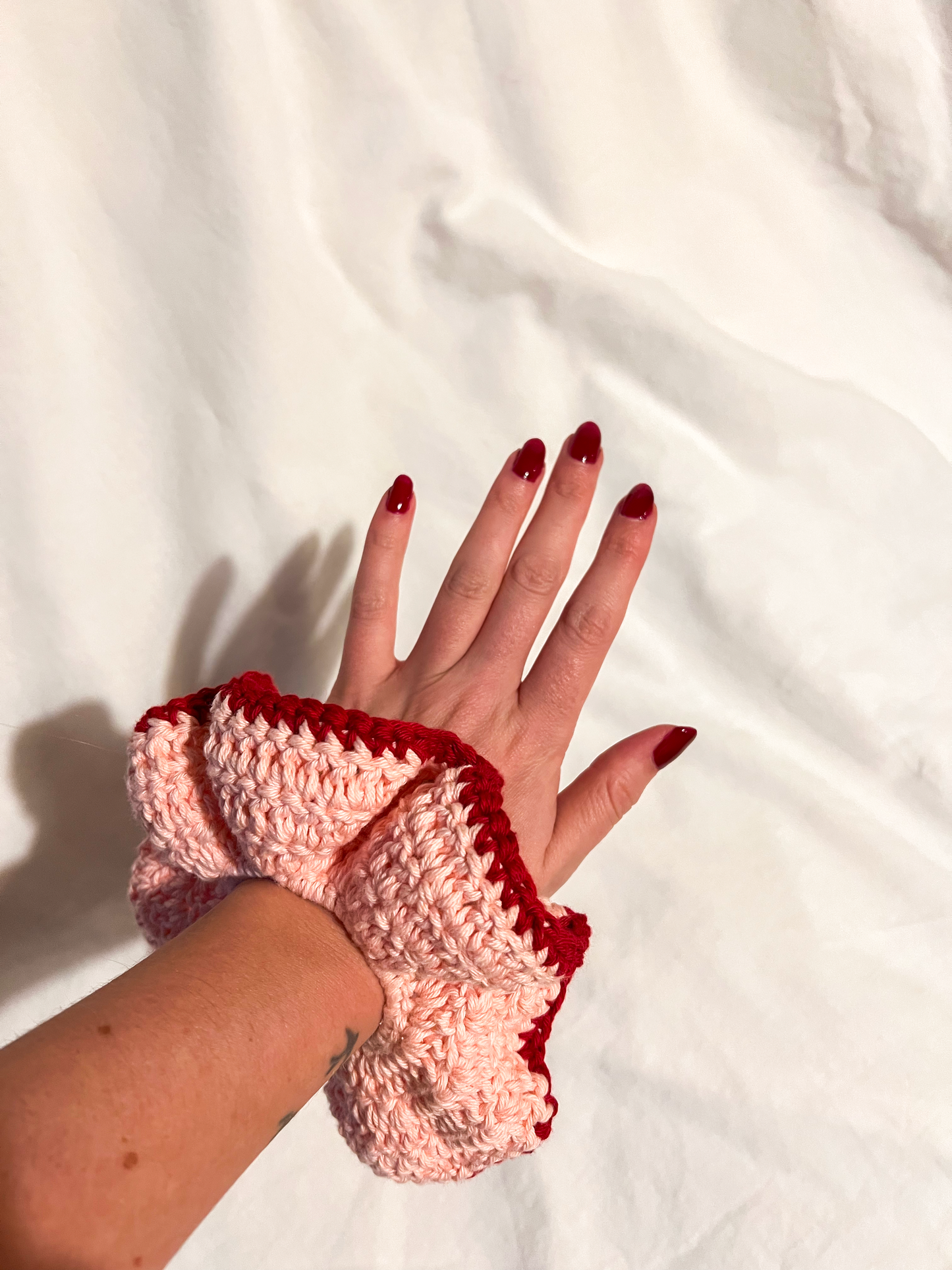 Scrunchie - Pink/Red