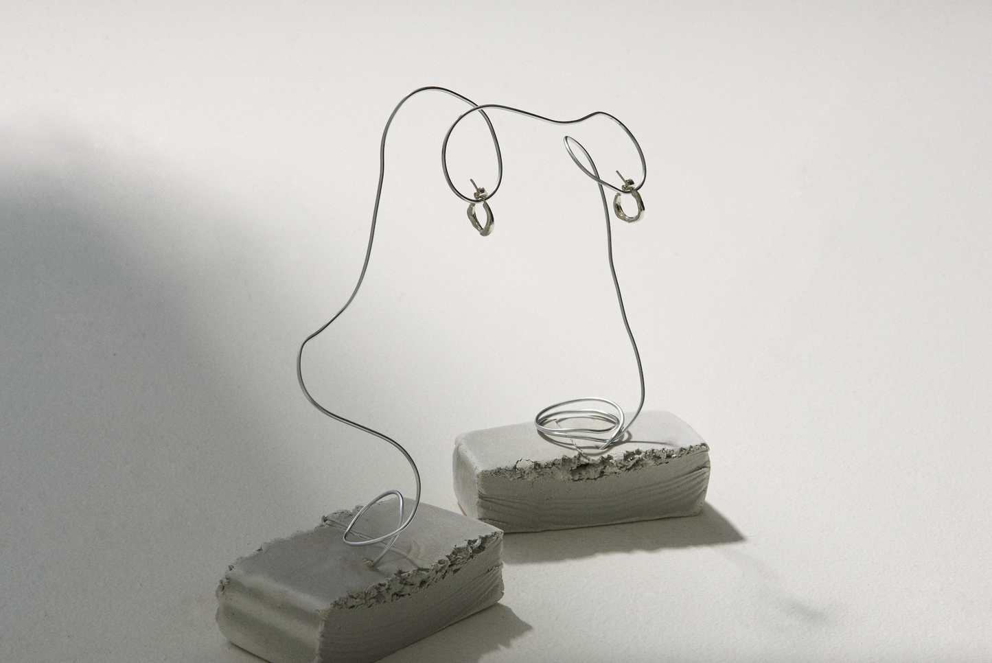 Charcoal Earrings - Small