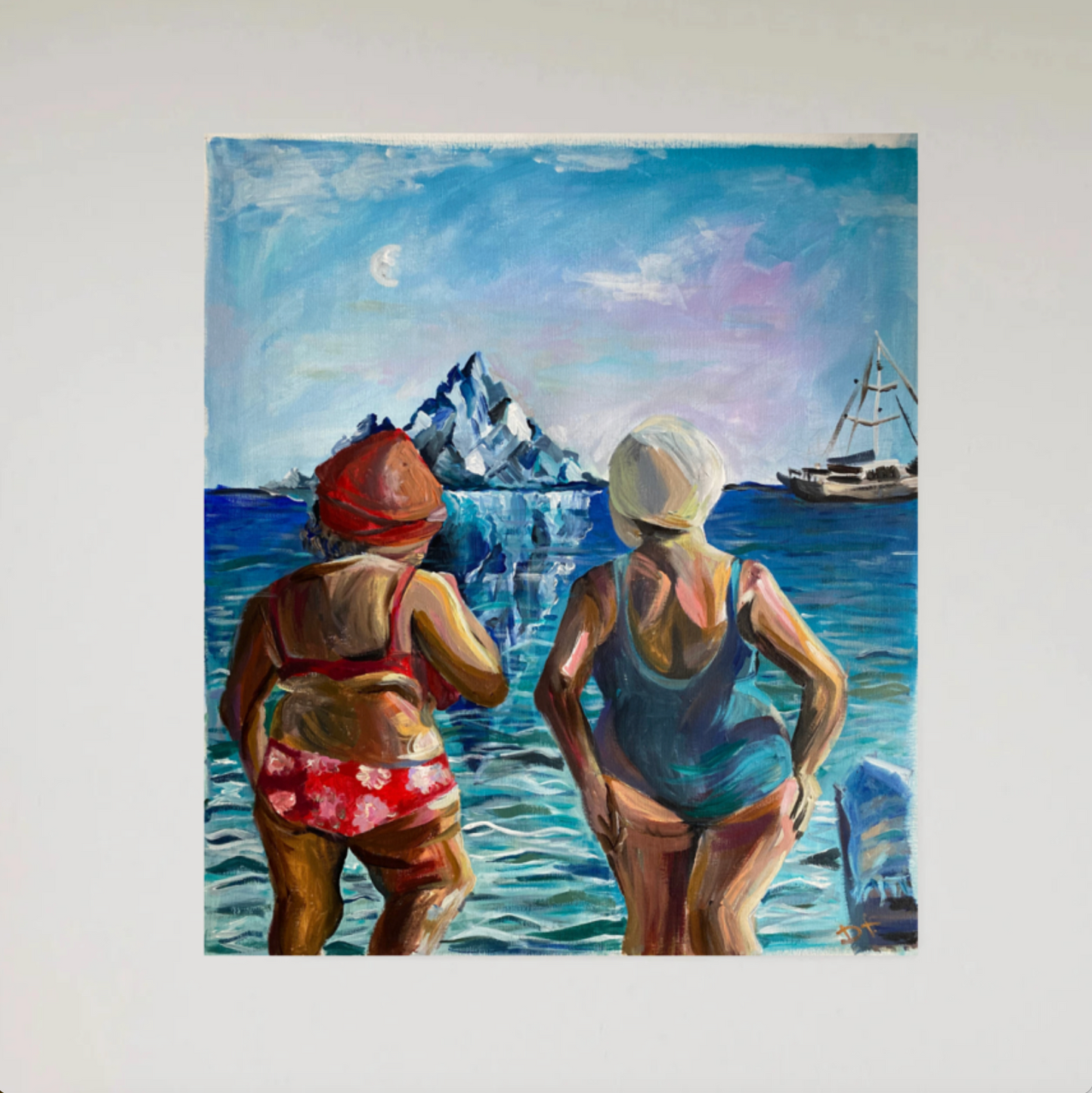 “Swimsuit” Original painting