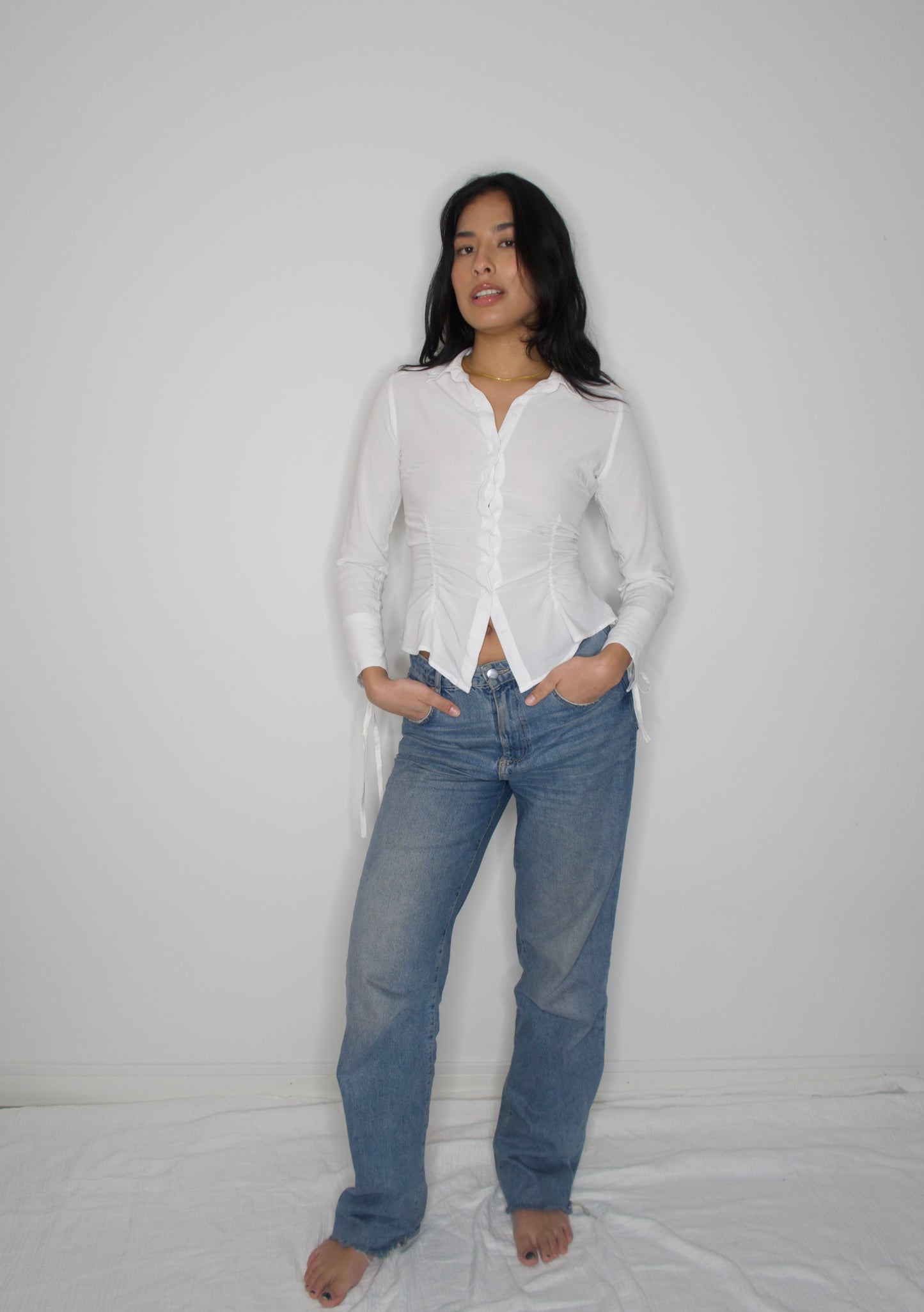 Ruched Shirt XS/S