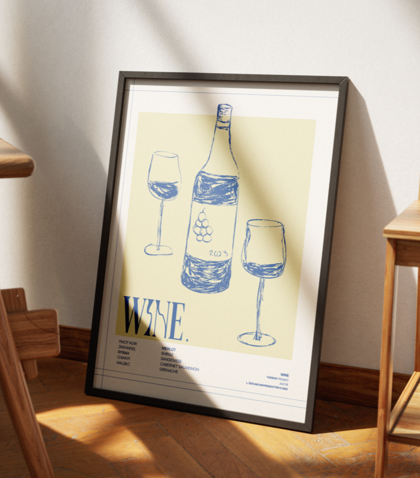 WINE - POSTER