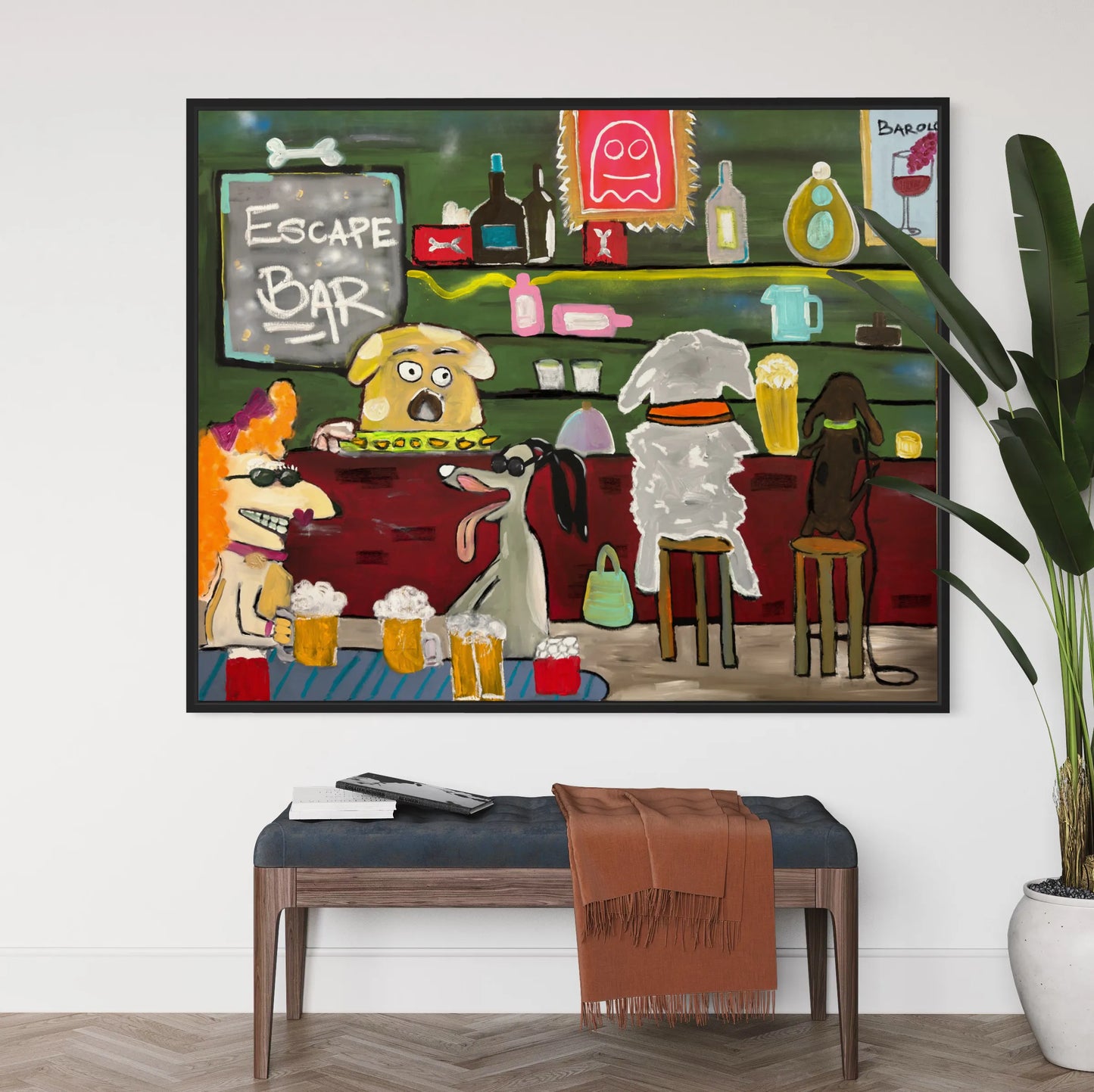 Escape Bar Fine Art Print