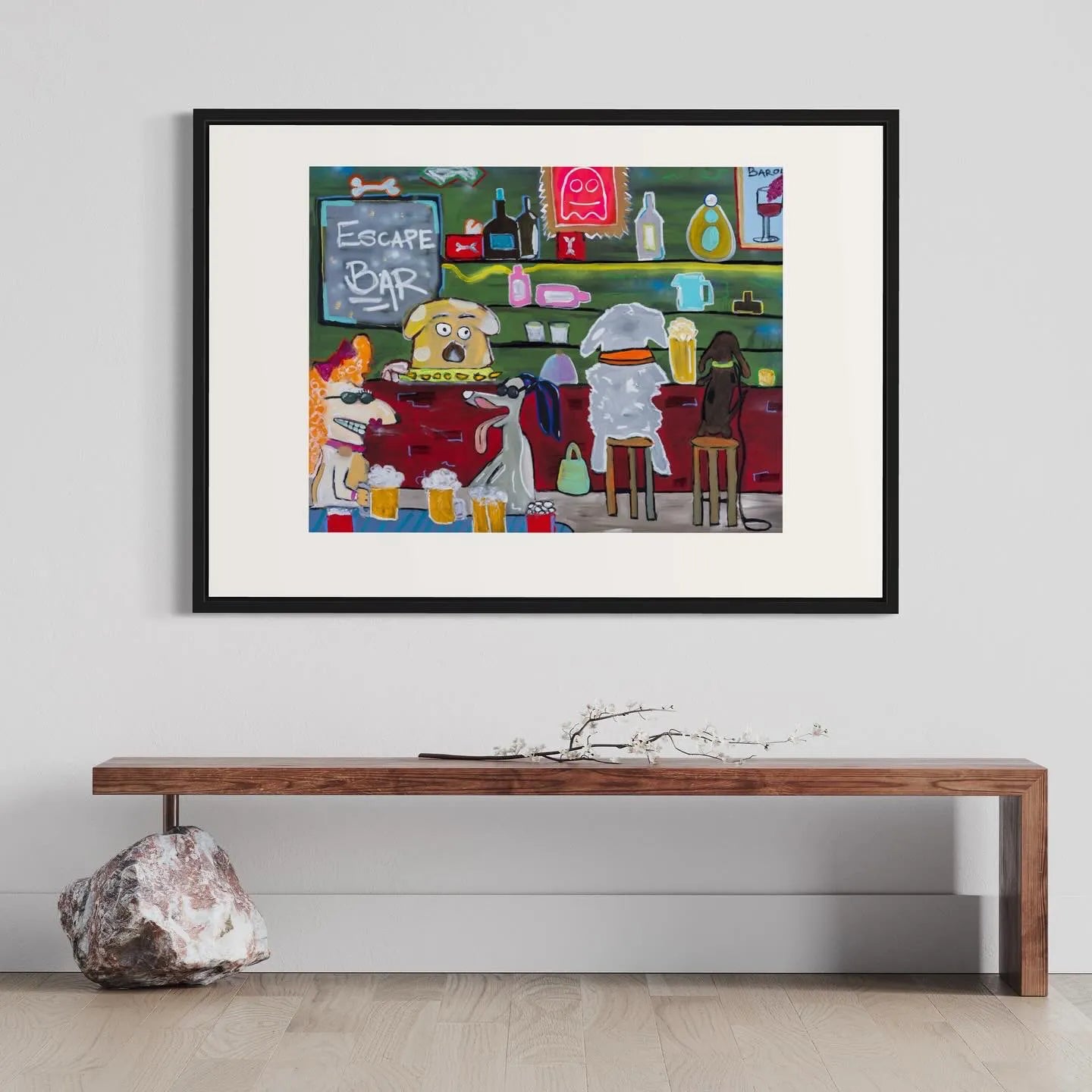 Escape Bar Fine Art Print