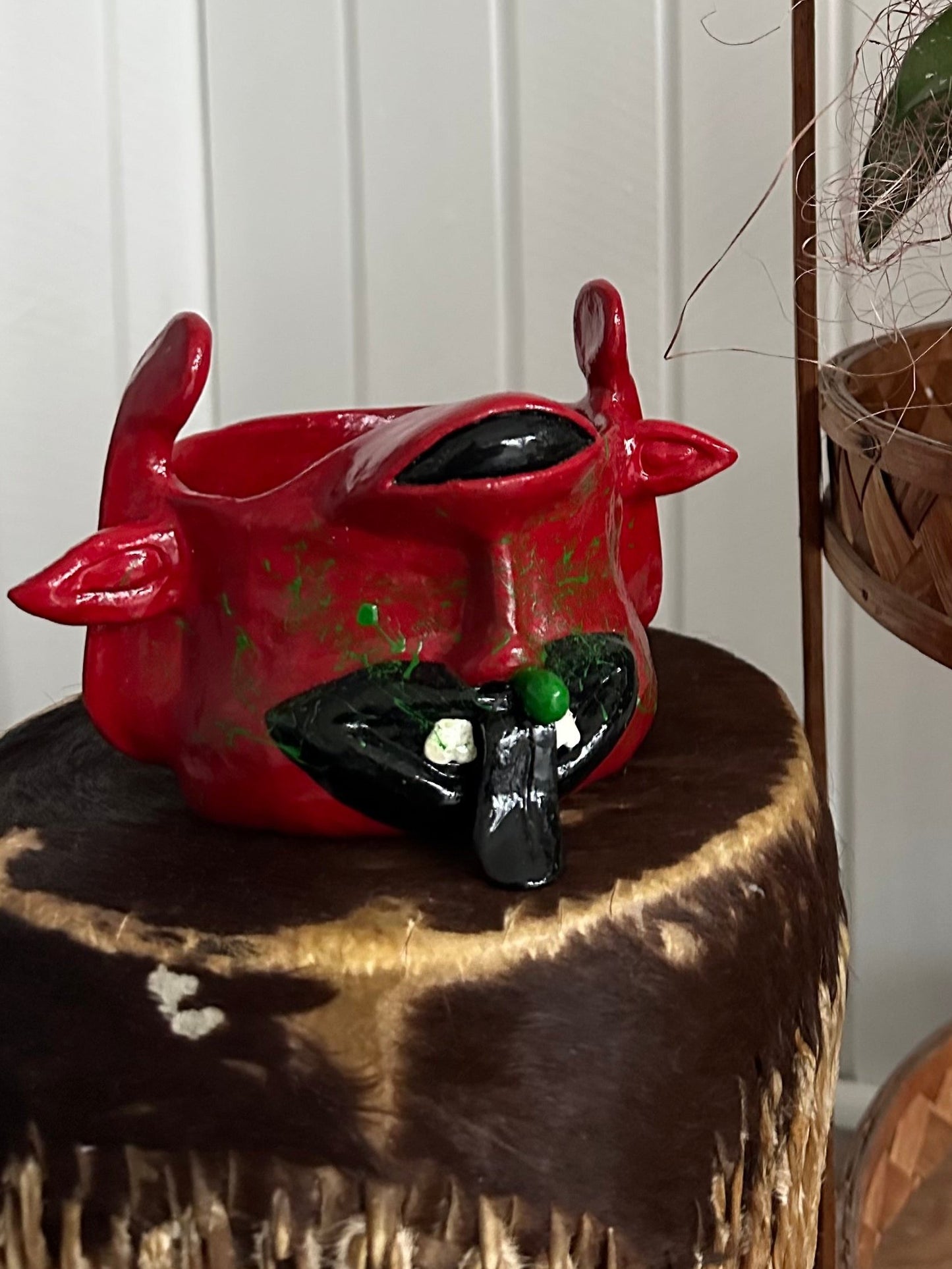 Shy Lucifer Sculpture