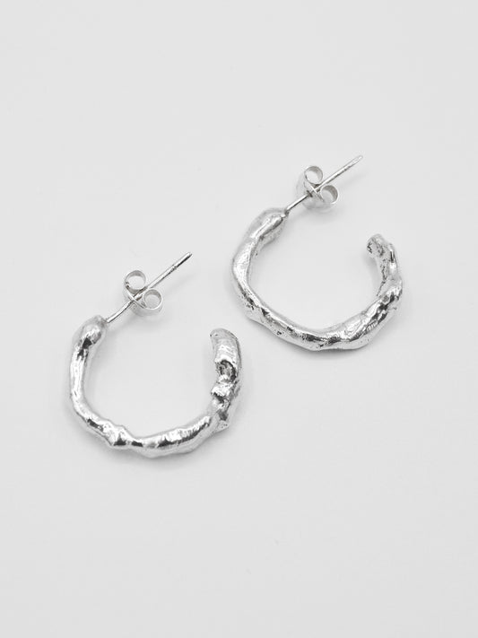 Charcoal Earrings - Large (Exclusive)