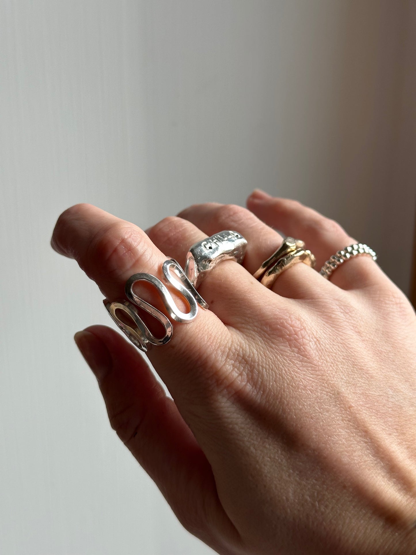 Kringelkrok Ring (Made to order)