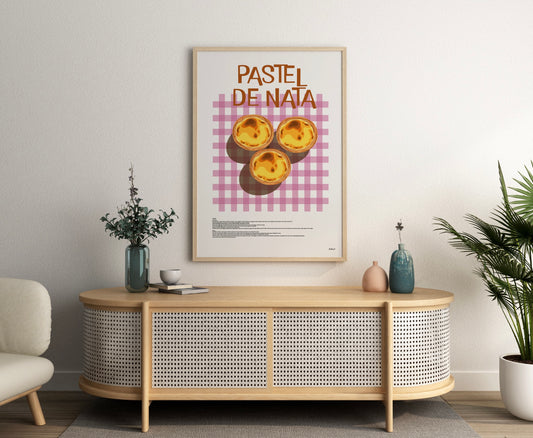 Pastel de nata Poster