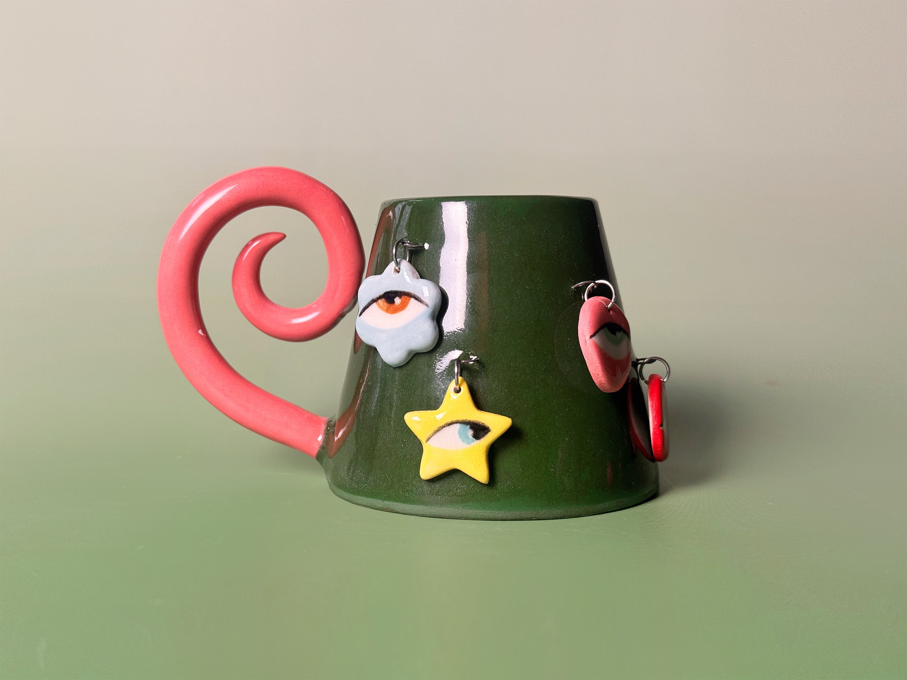 Charm mug with swirl handle – Cay Collective
