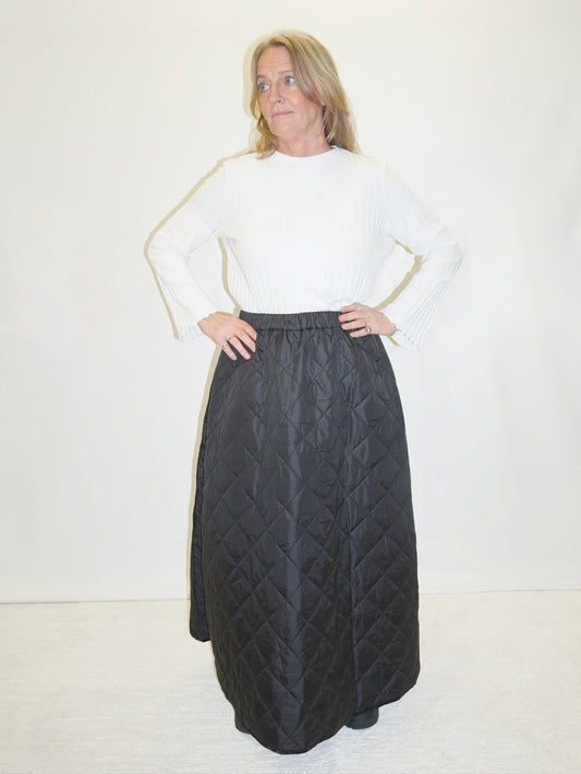 Black Edith Skirt