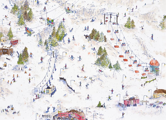 Ski trip Print