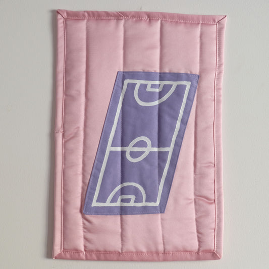 Italic handball court - Textile quilt