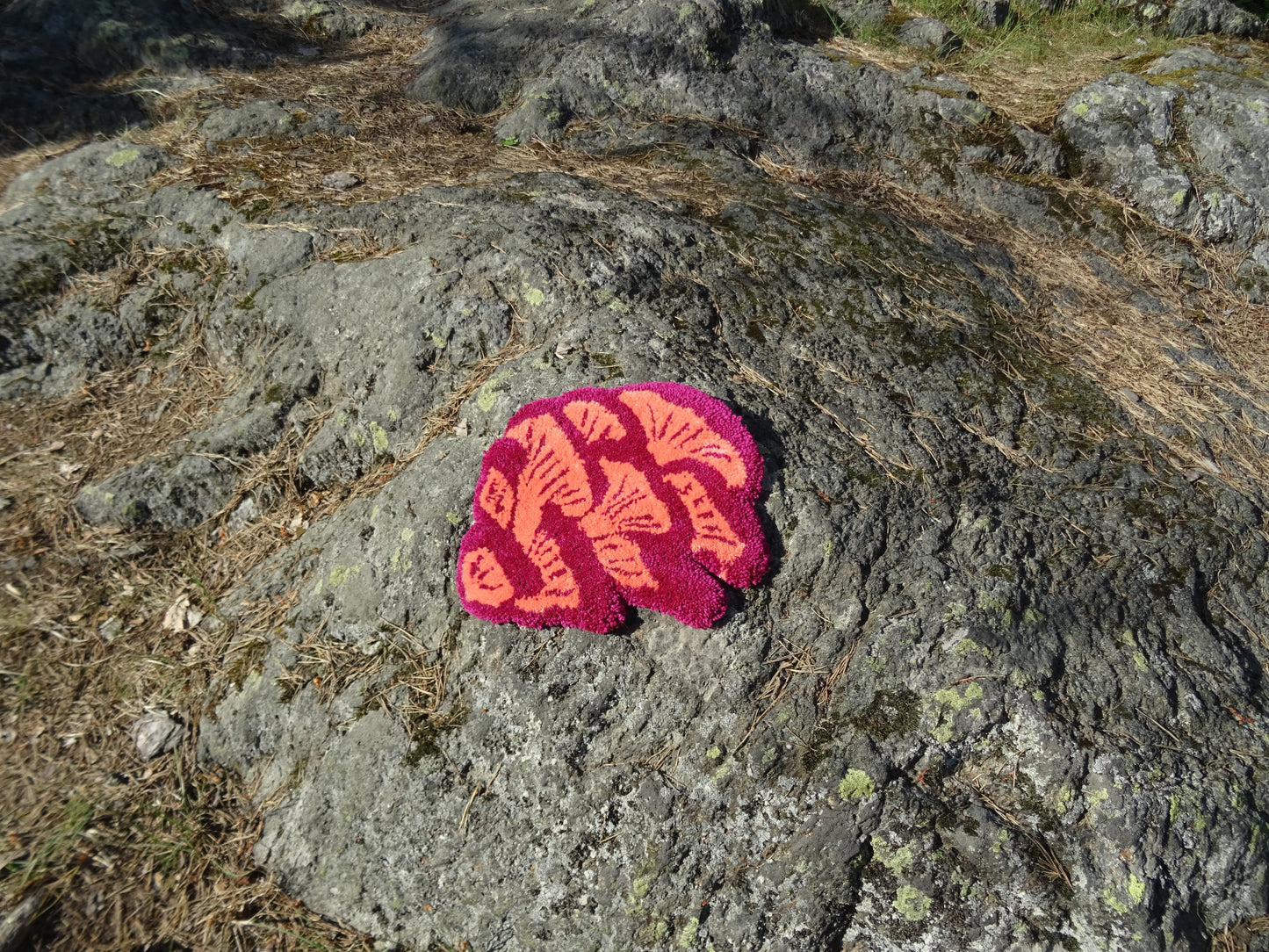 Mushroom Rug - Oyster (Pink)