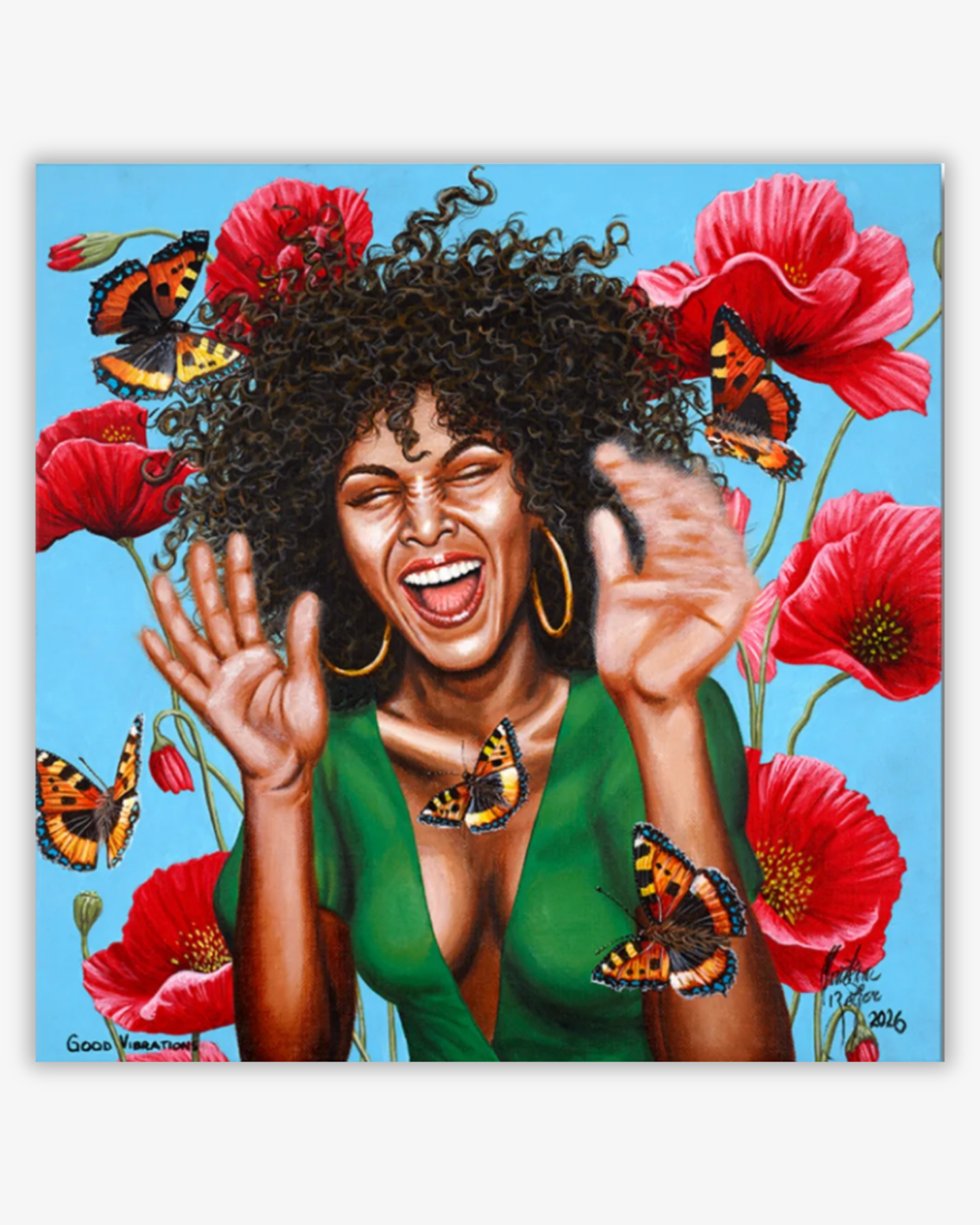 Original painting. Good vibrations