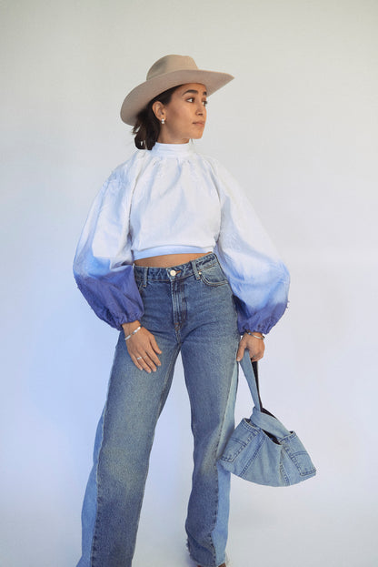 Vintage jeans bag