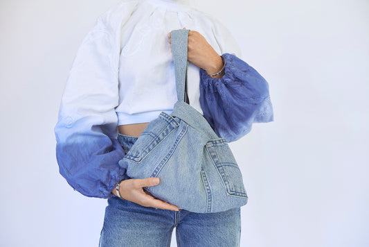 Vintage jeans bag