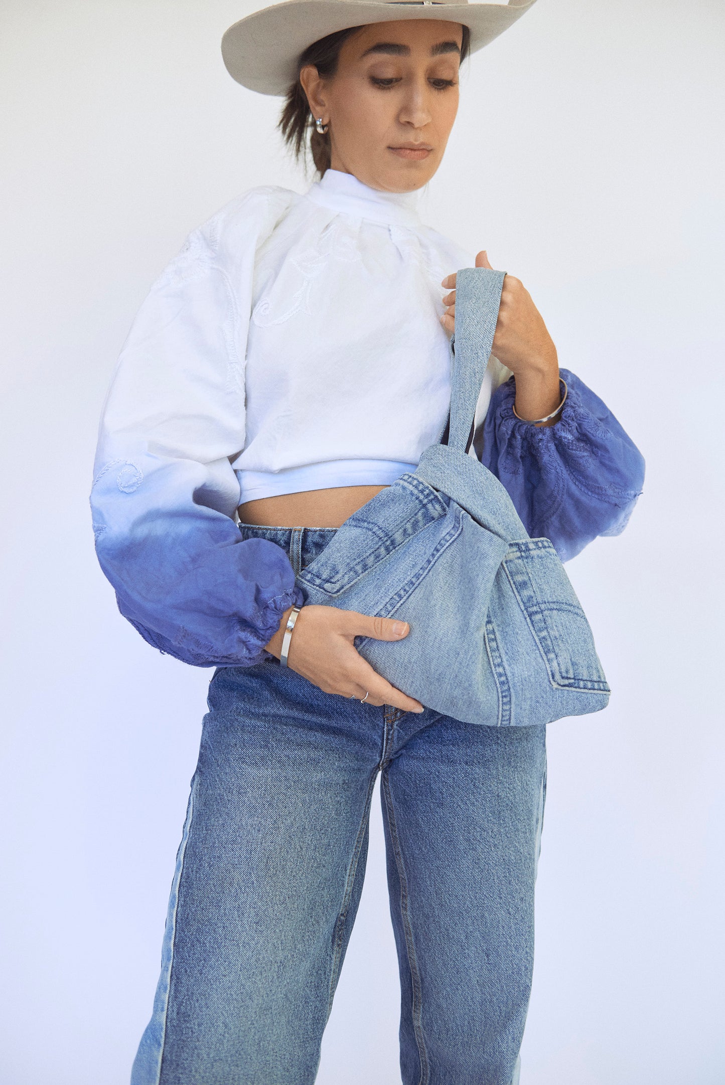 Vintage jeans bag