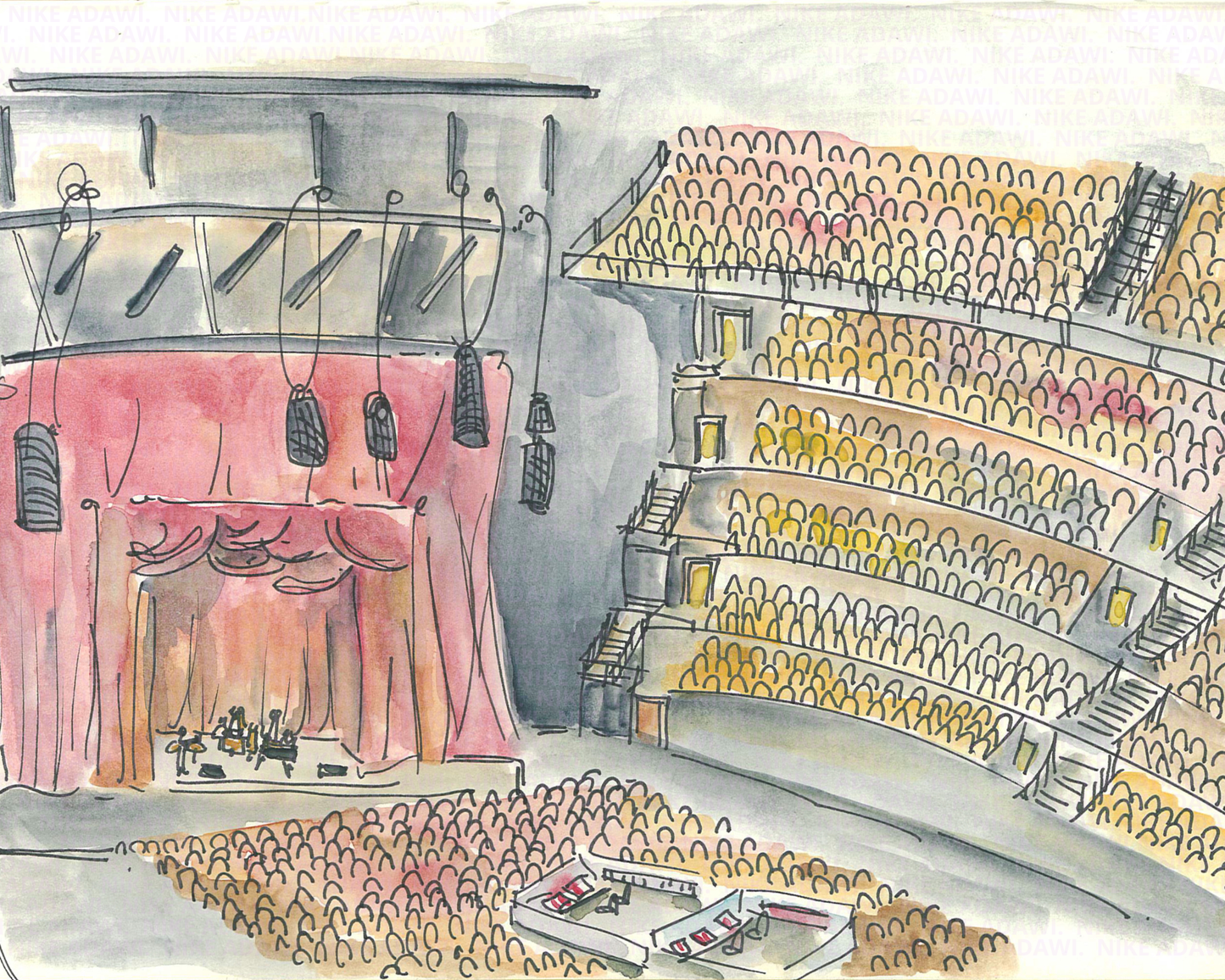 Bob Dylan concert Print