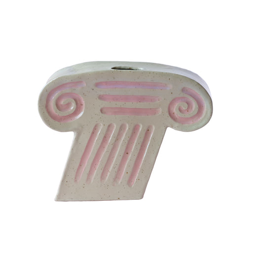 Ceramic capital - Beige/Pink