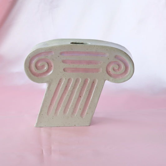 Ceramic capital - Beige/Pink