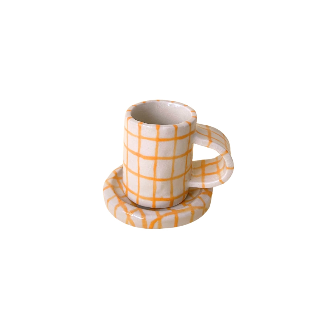 Coffee Set Rut Orange