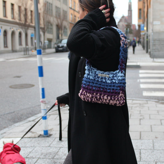 Shoulder bag Eleonora - Blue