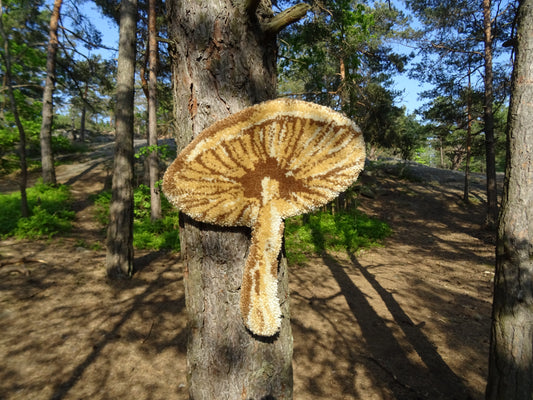 Mushroom Rug - Parasol (Beige)
