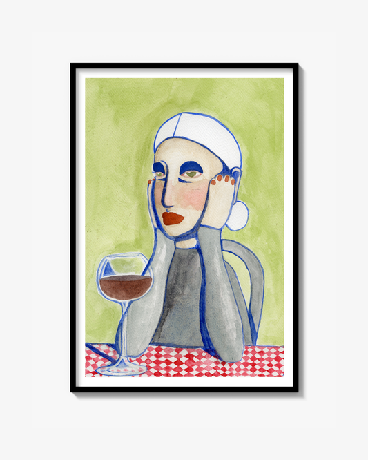 Wine evening - Poster