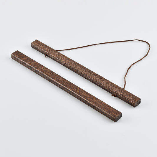 Poster Hangers Dark Oak