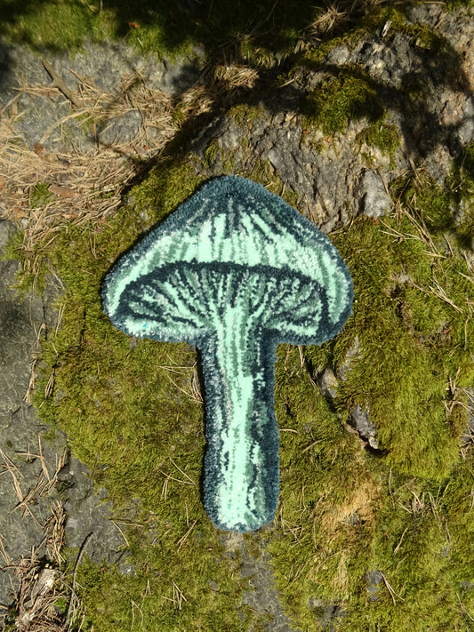 Mushroom Rug - Fungi (Green)