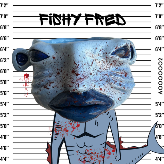 Fishy Fred Sculpture
