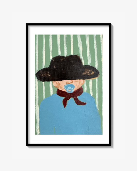 Howdy baby poster
