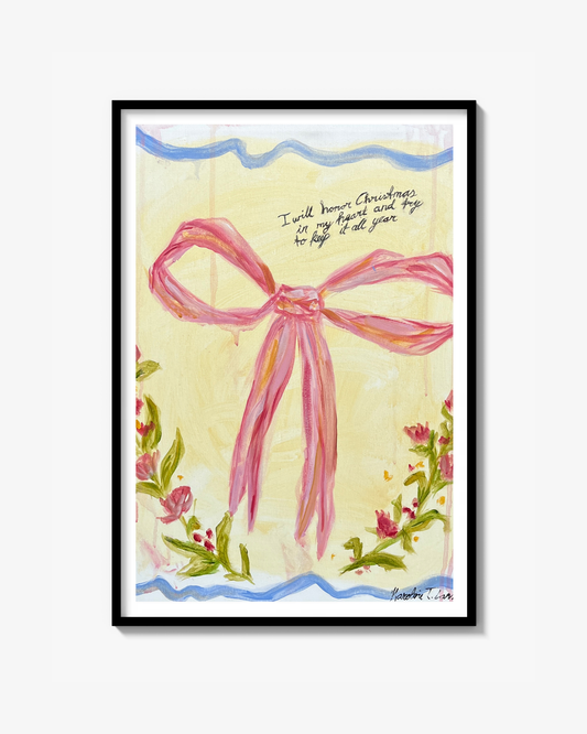 Christmas wrapping Poster