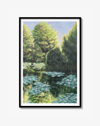 Lily Pad Pond - Poster