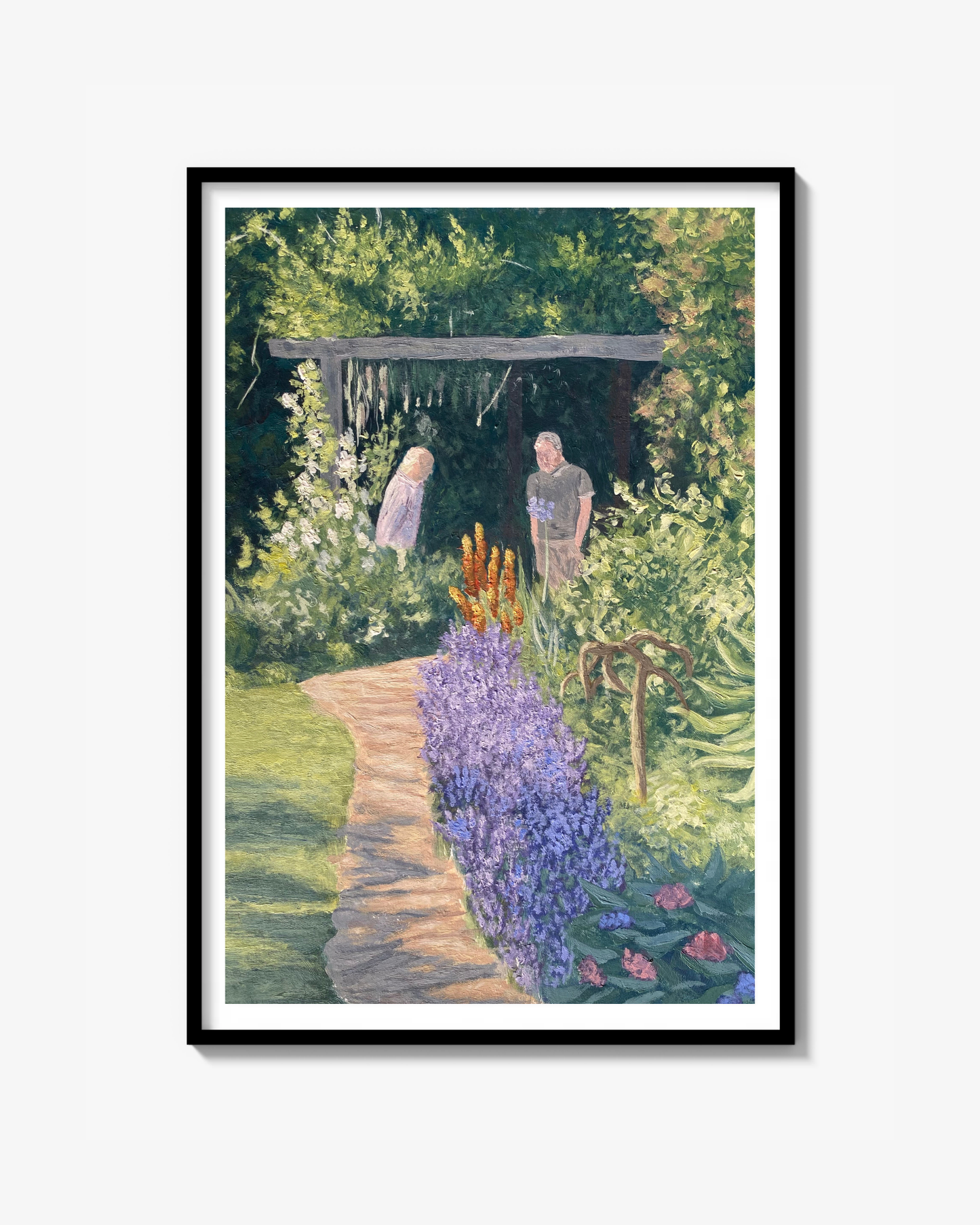 A Walk In The Garden - Poster