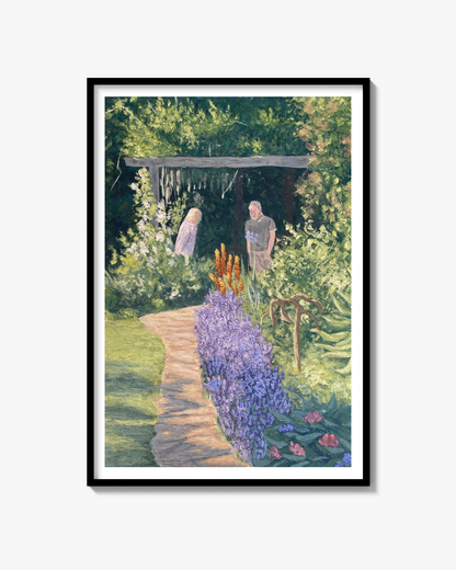 A Walk In The Garden - Poster