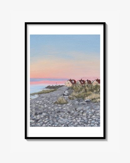 Stenstranden i Torekov - print