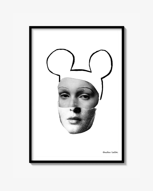 Musse b&w Print