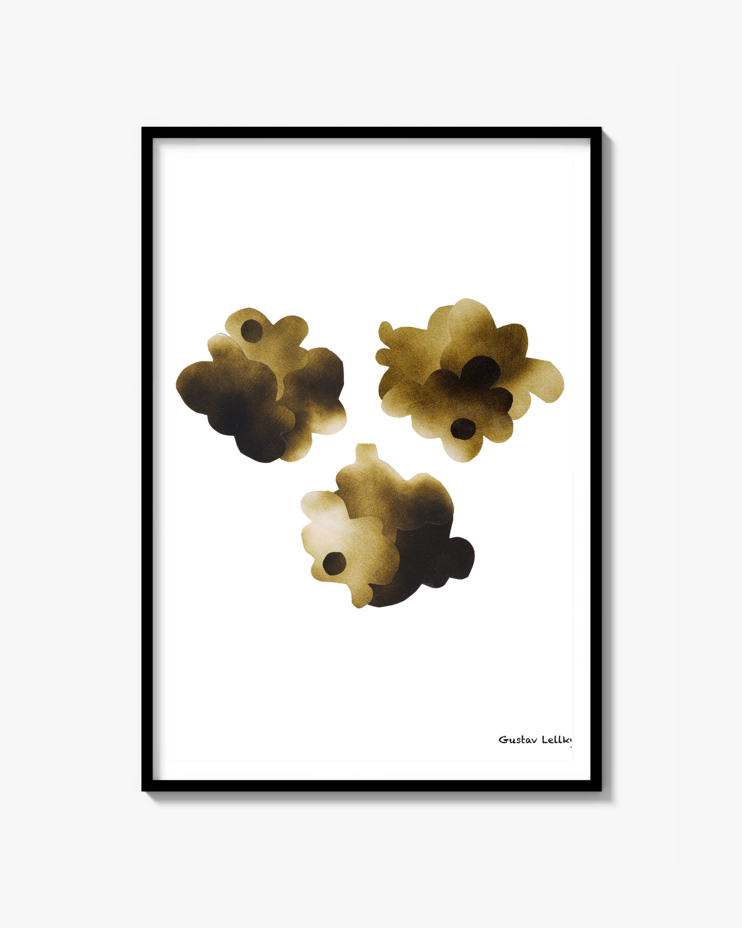 Burnt popcorn Poster