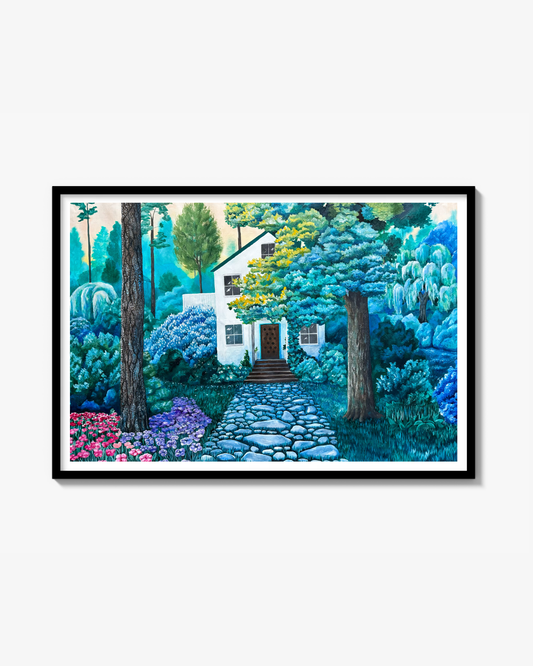 Nostalgic House - Poster