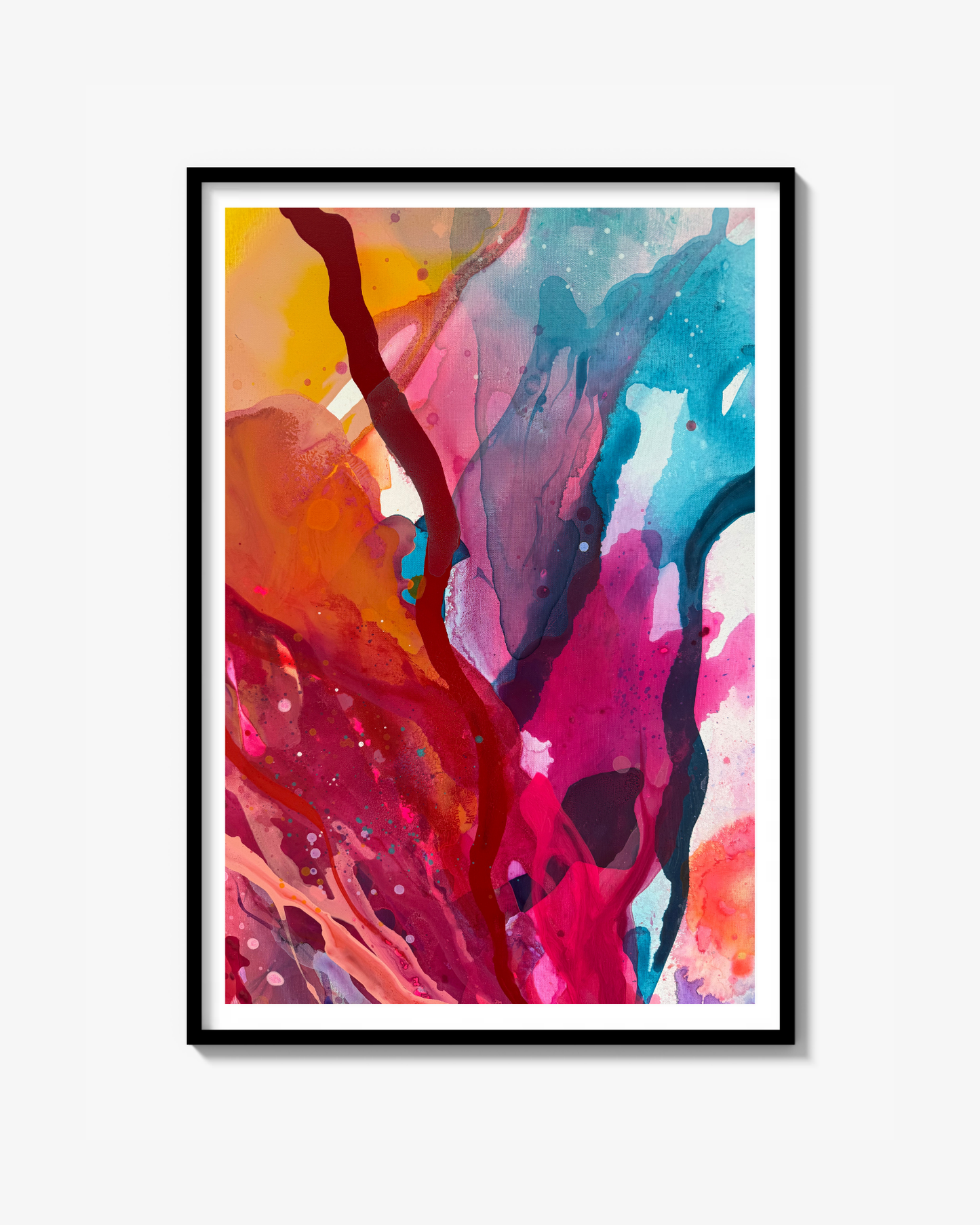 BE BOLD - BE COLOURFUL Poster